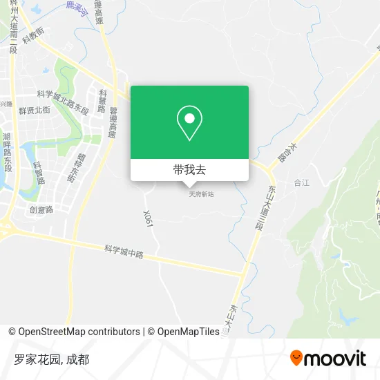 罗家花园地图
