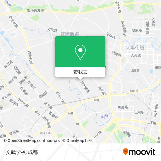文武学校地图