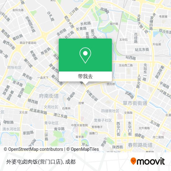 外婆屯卤肉饭(营门口店)地图