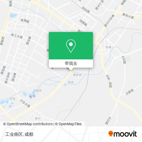 工业南区地图