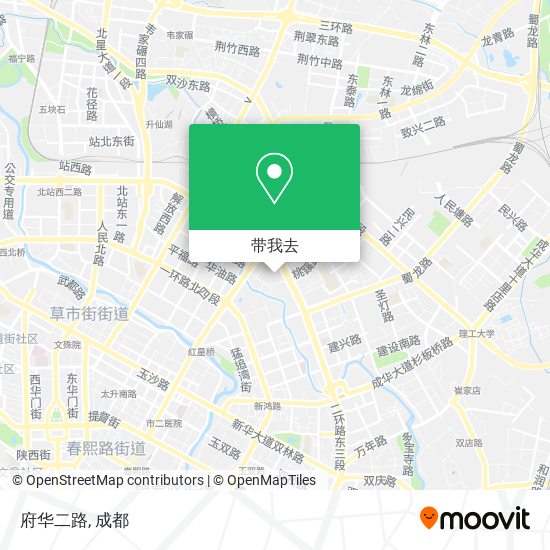 府华二路地图
