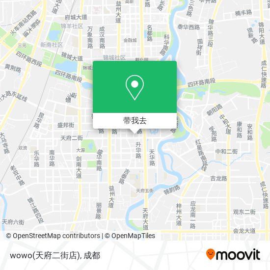 wowo(天府二街店)地图