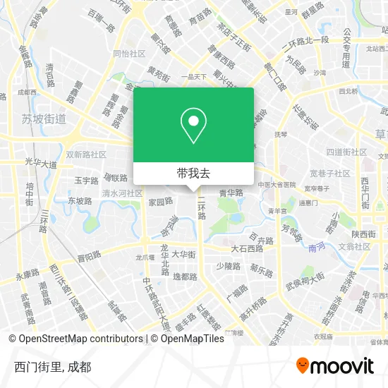 西门街里地图