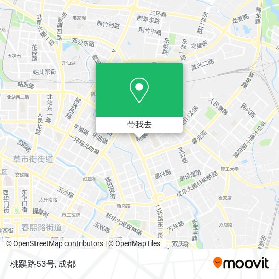 桃蹊路53号地图