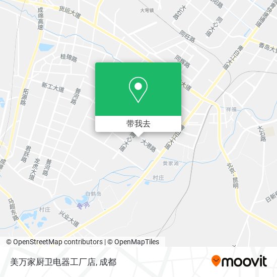 美万家厨卫电器工厂店地图