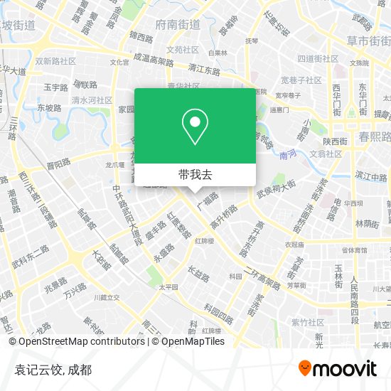 袁记云饺地图