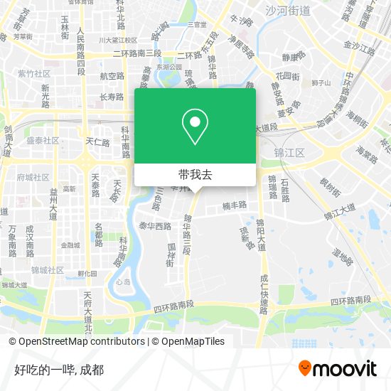 好吃的一哔地图