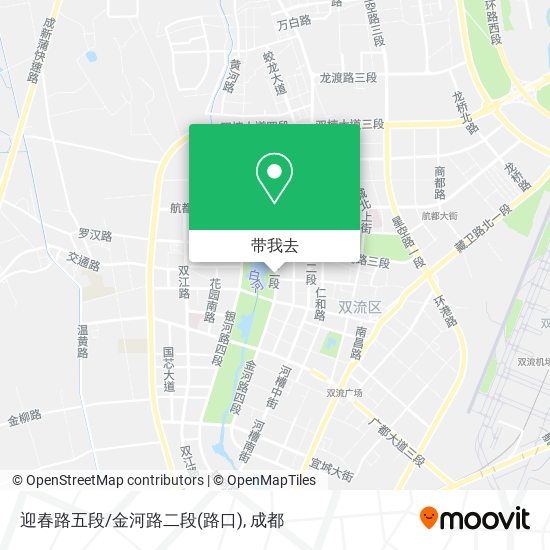 迎春路五段/金河路二段(路口)地图