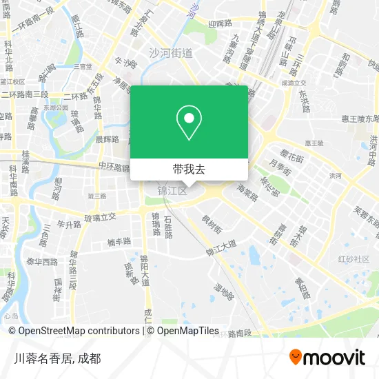 川蓉名香居地图