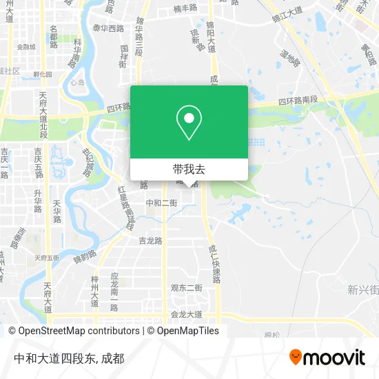 中和大道四段东地图