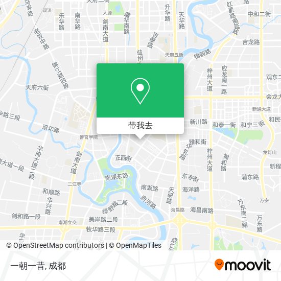 一朝一昔地图