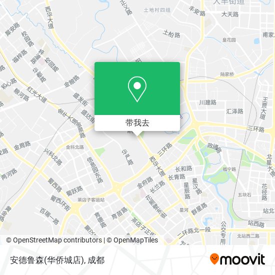 安德鲁森(华侨城店)地图