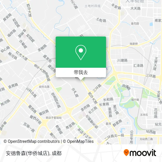 安德鲁森(华侨城店)地图