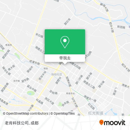 老肯科技公司地图