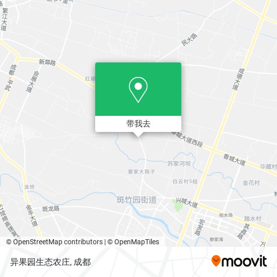 异果园生态农庄地图