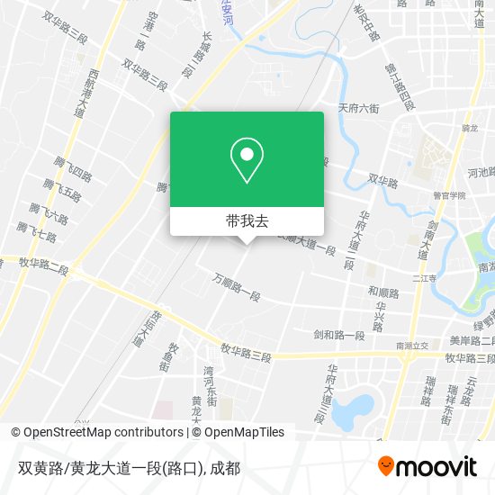 双黄路/黄龙大道一段(路口)地图