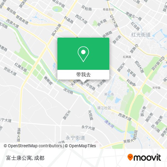 富士康公寓地图