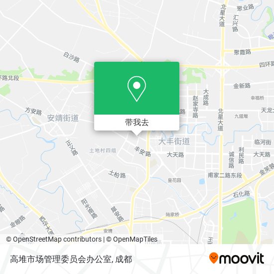 高堆市场管理委员会办公室地图
