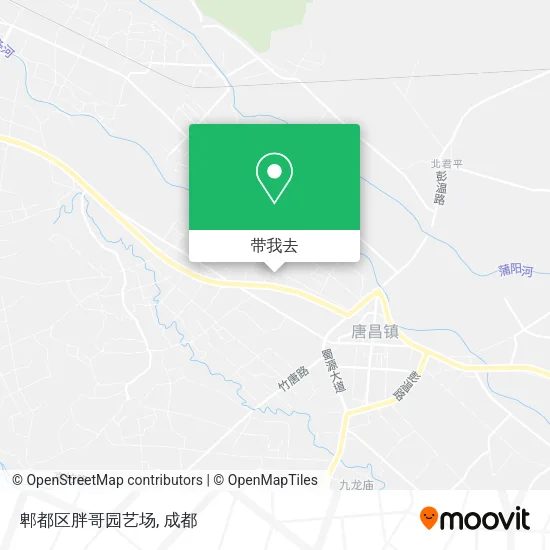 郫都区胖哥园艺场地图