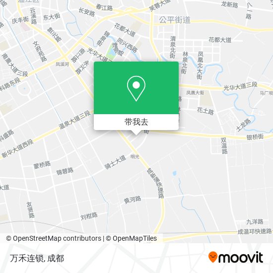 万禾连锁地图