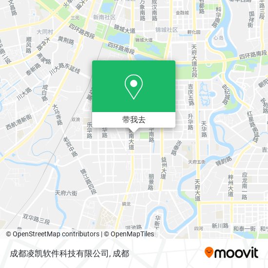 成都凌凯软件科技有限公司地图