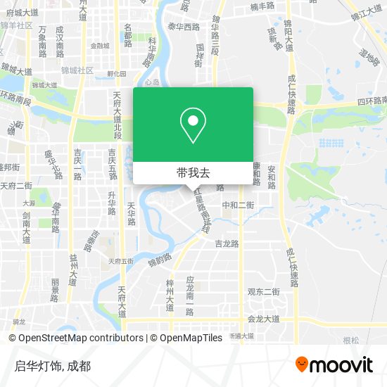 启华灯饰地图