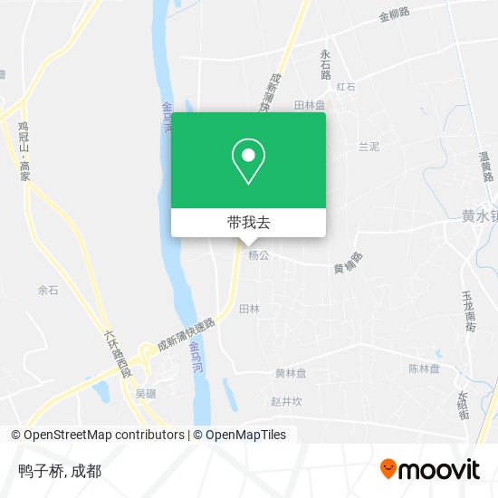 鸭子桥地图