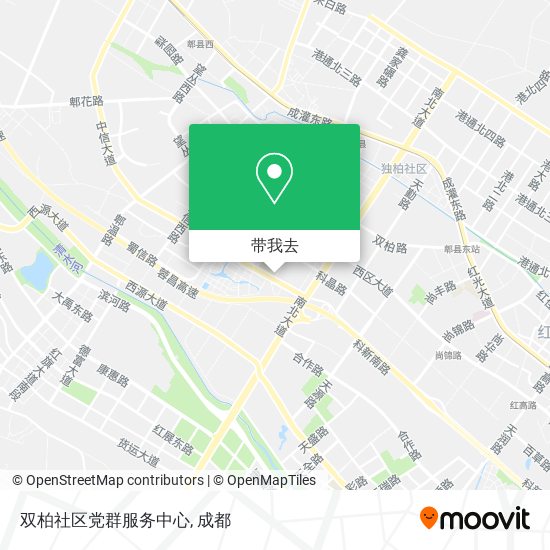 双柏社区党群服务中心地图