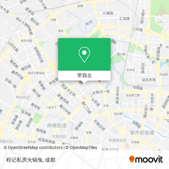 程记私房火锅兔地图