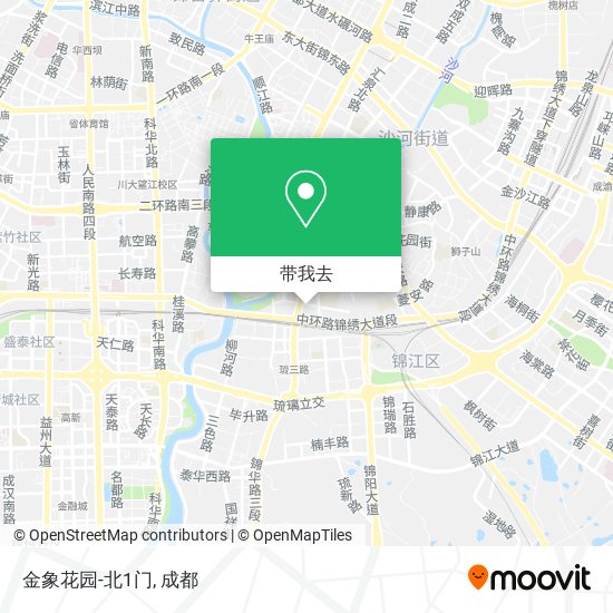 金象花园-北1门地图