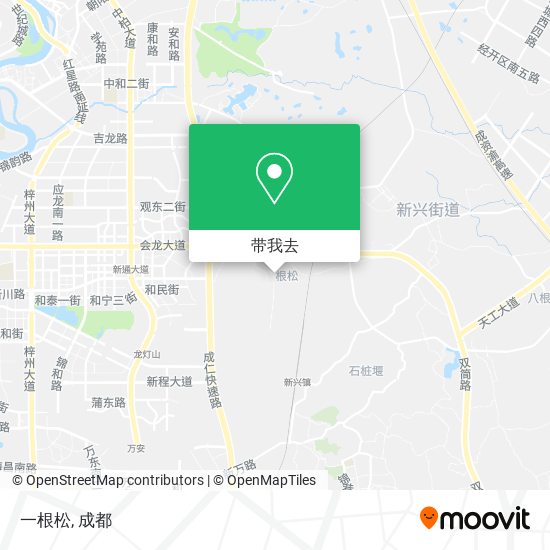 一根松地图