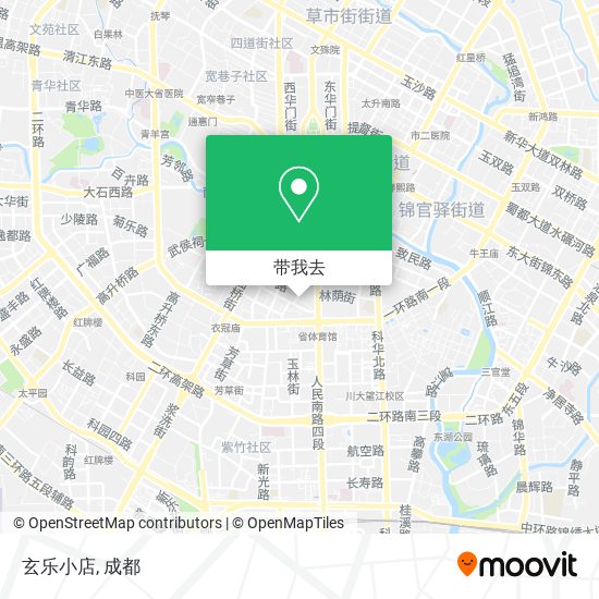 玄乐小店地图