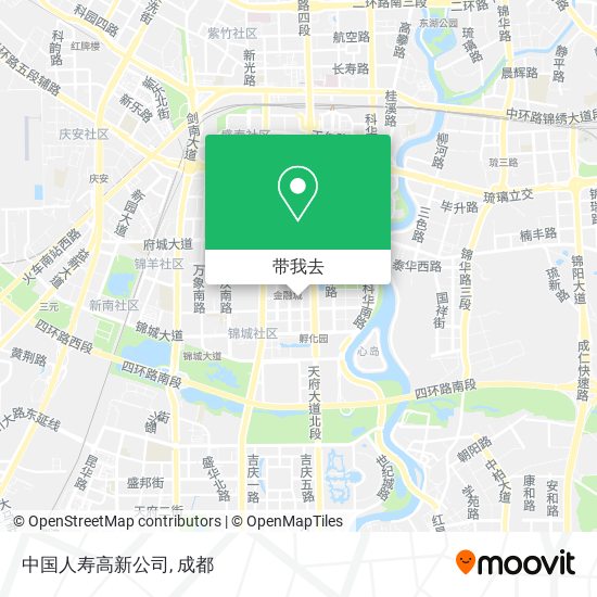 中国人寿高新公司地图