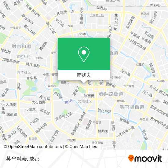 英华融泰地图
