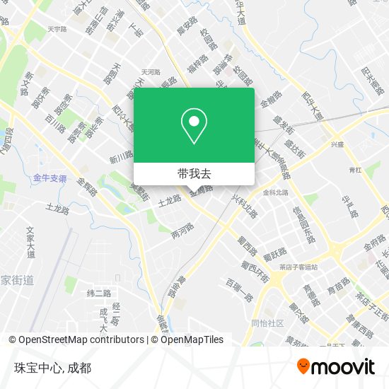 珠宝中心地图
