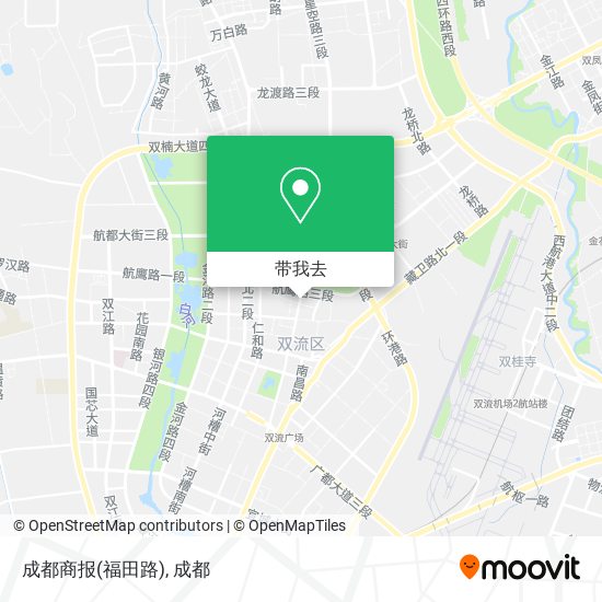 成都商报(福田路)地图