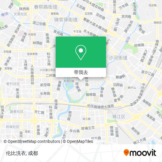 伦比洗衣地图