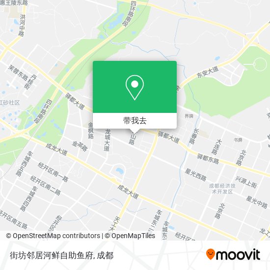 街坊邻居河鲜自助鱼府地图