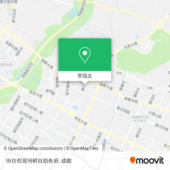 街坊邻居河鲜自助鱼府地图