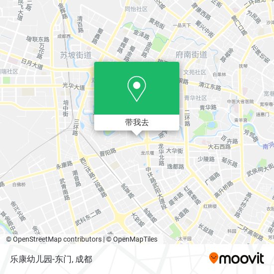 乐康幼儿园-东门地图