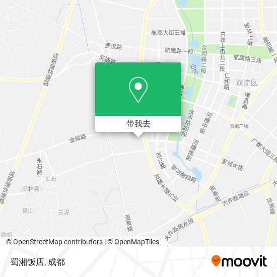 蜀湘饭店地图