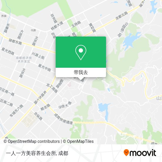 一人一方美容养生会所地图