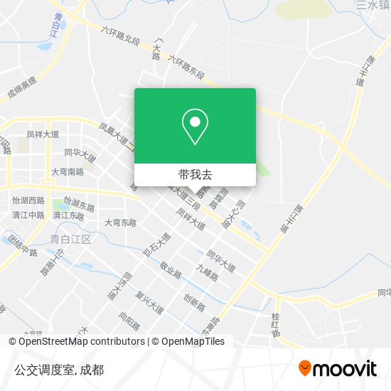 公交调度室地图