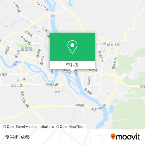 复兴街地图