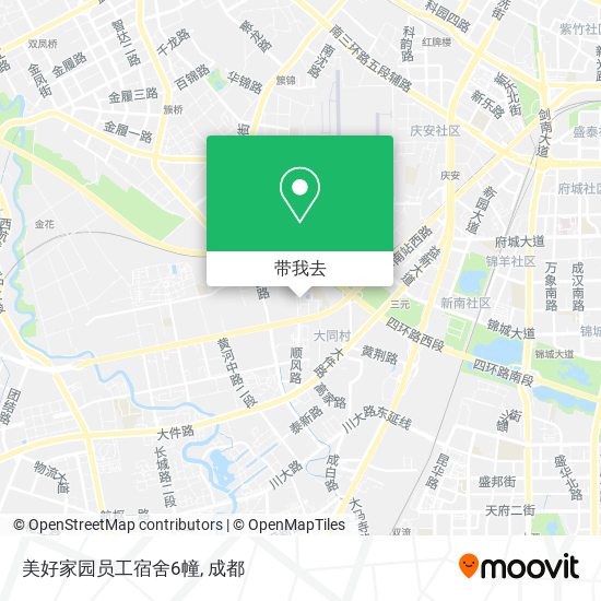 美好家园员工宿舍6幢地图
