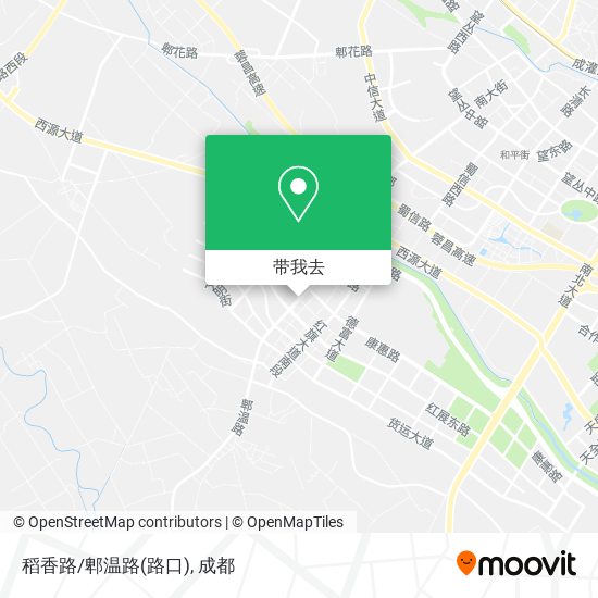 稻香路/郫温路(路口)地图