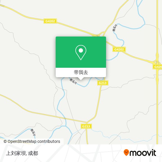 上刘家坝地图