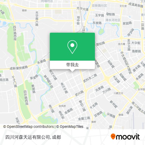四川河森天运有限公司地图