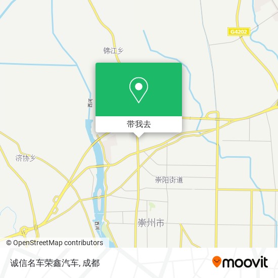 诚信名车荣鑫汽车地图
