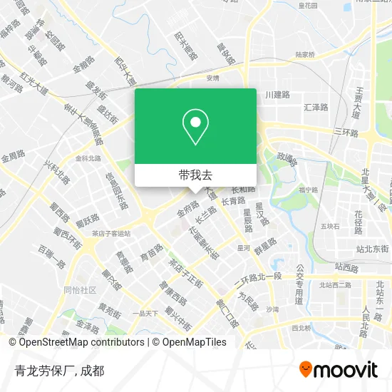 青龙劳保厂地图